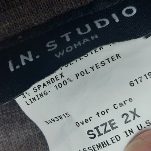 Ultra Soft - Super Stretchy - Long Jersey Skirt Size 2X NEW NWT - Picture 5 of 5